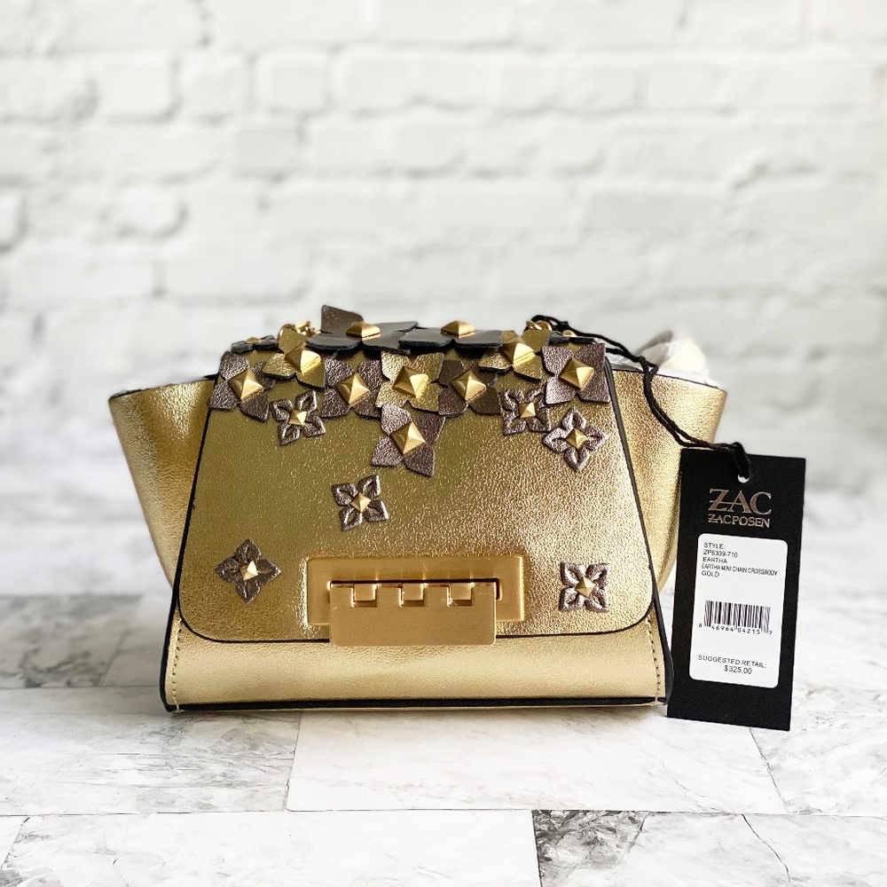 New ZAC Zac Posen Eartha Mini Crossbody Bag